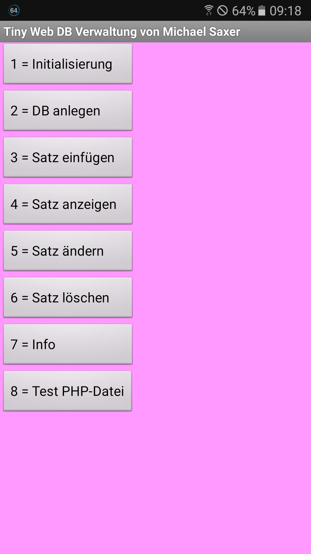 MIT AppInventor TinyWebDB