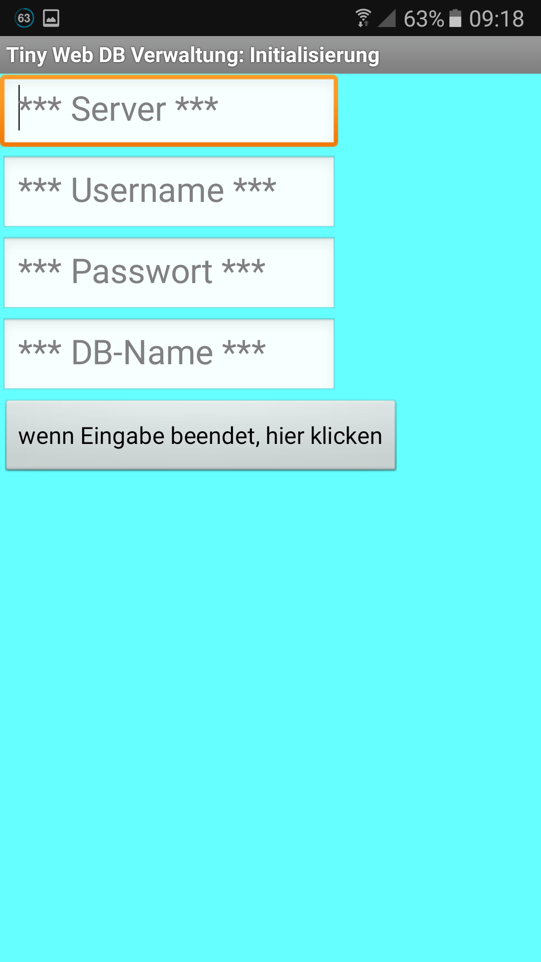 MIT AppInventor TinyWebDB