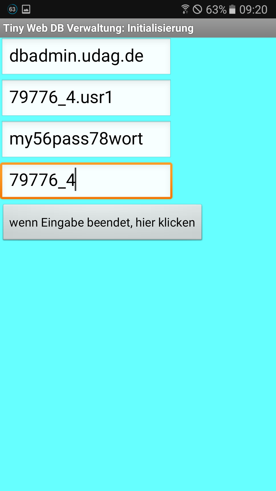 MIT AppInventor TinyWebDB