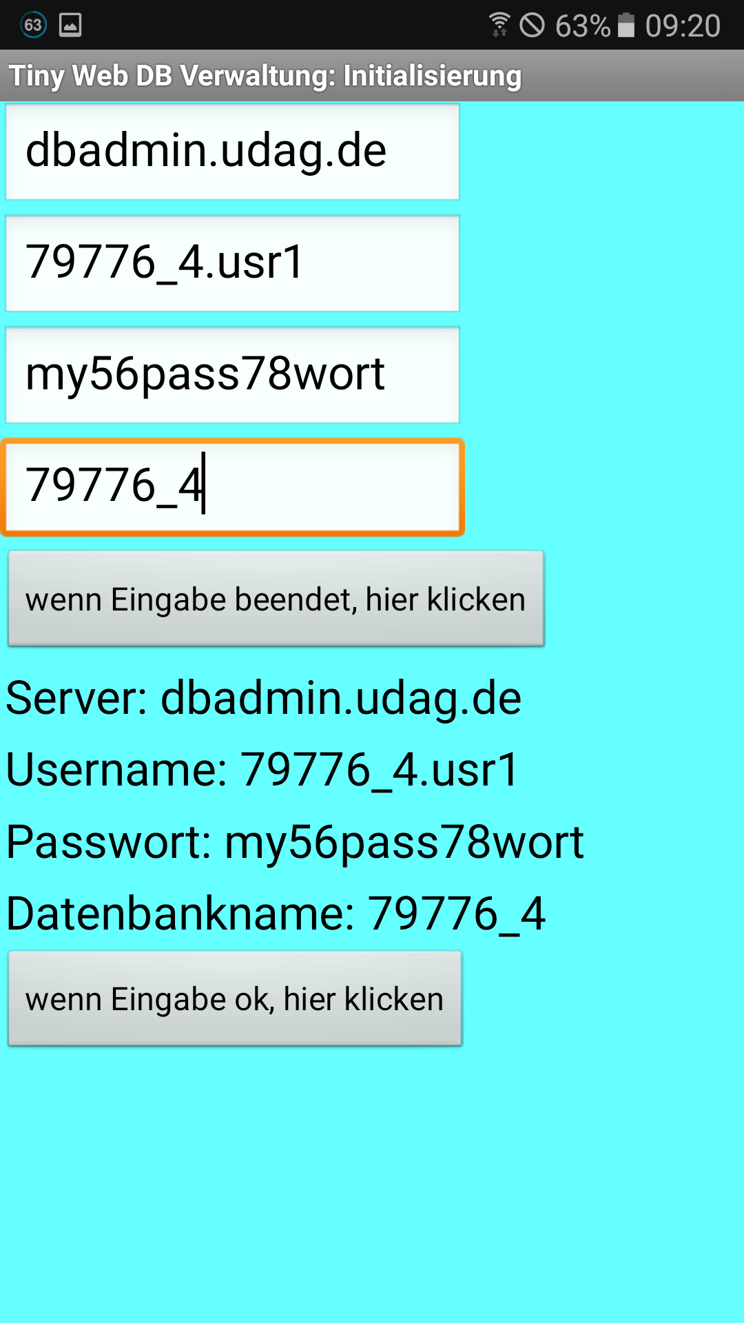 MIT AppInventor TinyWebDB
