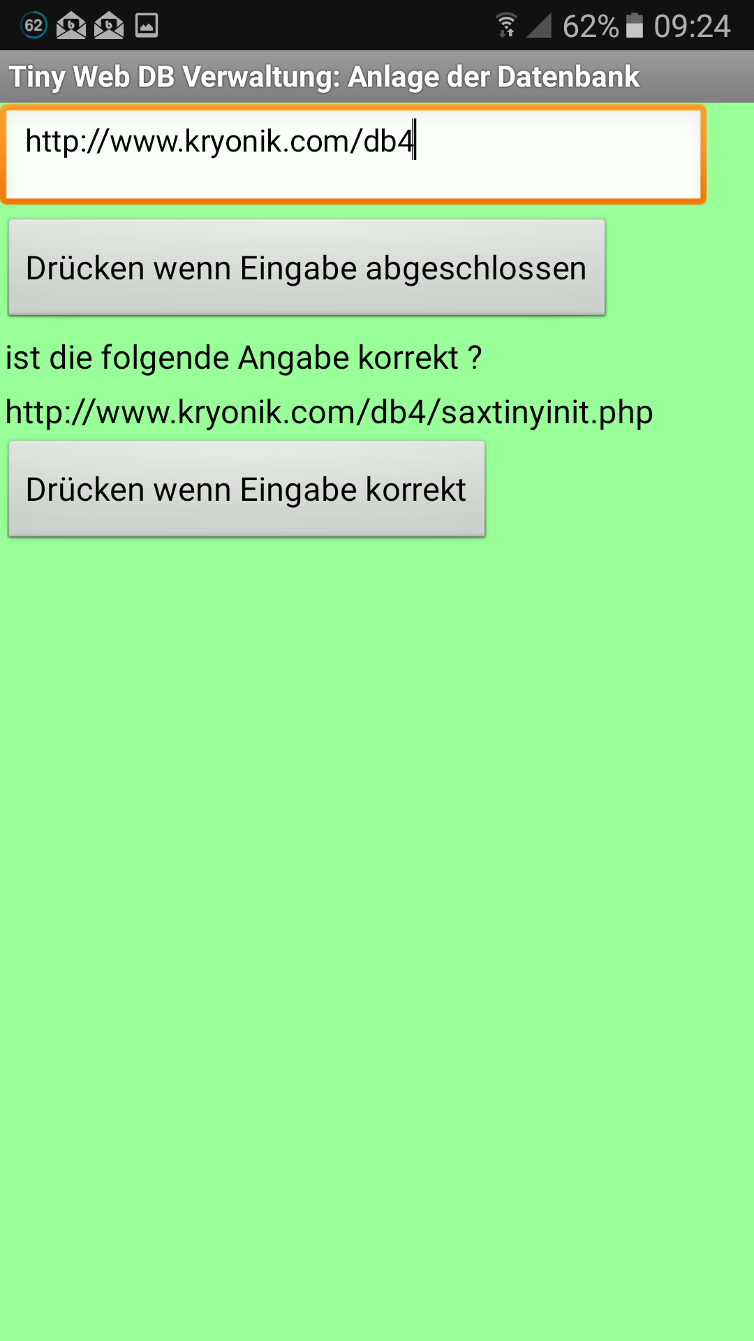 MIT AppInventor TinyWebDB