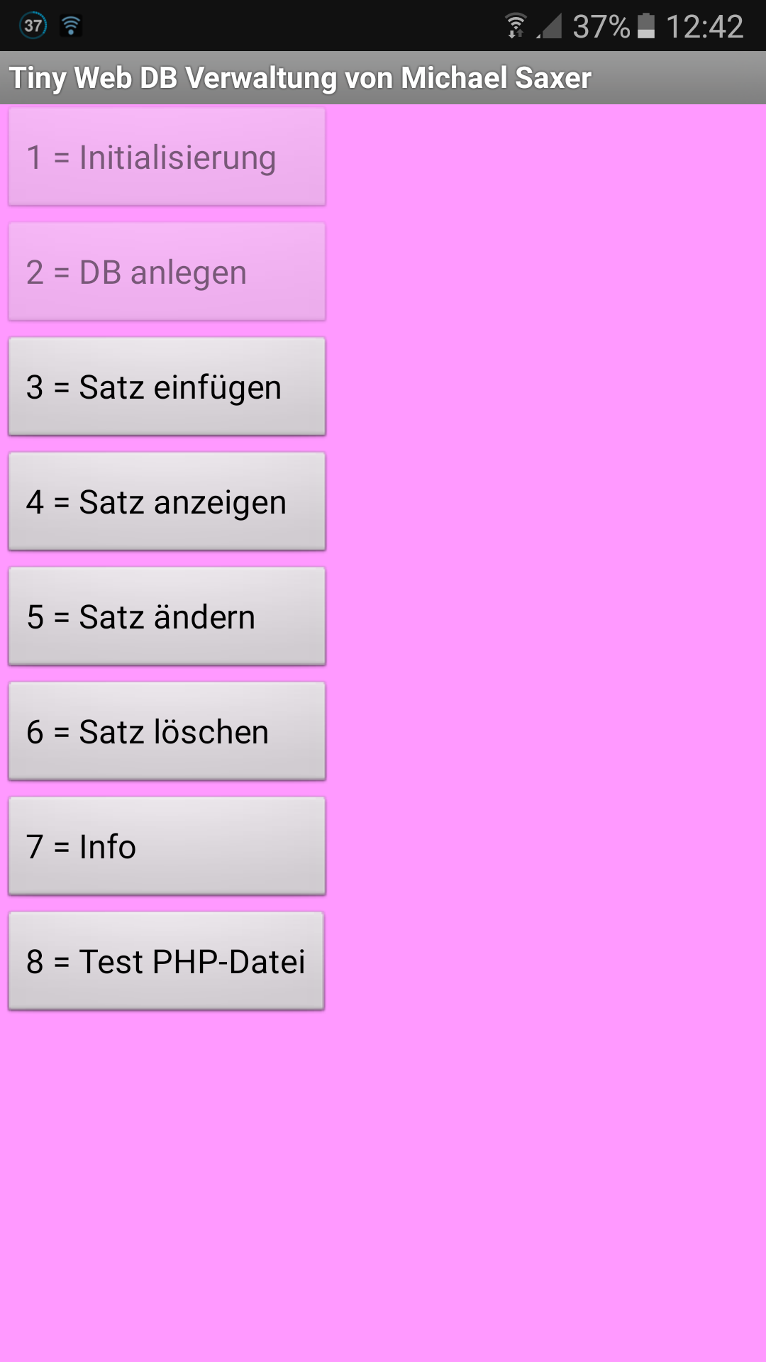 MIT AppInventor TinyWebDB